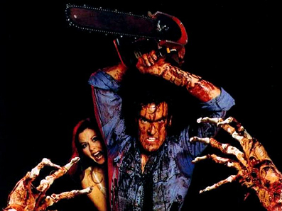 Bruce Campbell som Ash i Evil Dead