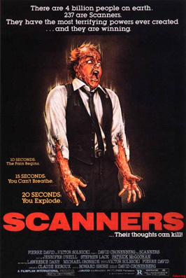 scanners movie poster