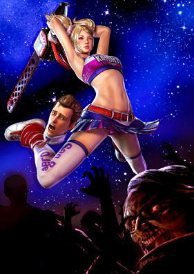 lollipop chainsaw poster