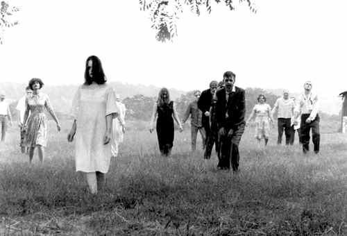 Night of the living dead zombiefilm
