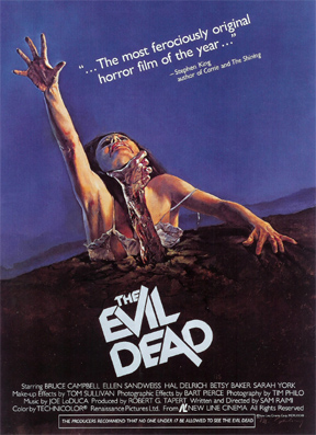 evil dead 1981 poster