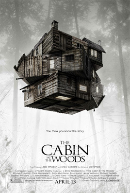 the cabin in the woods poster skräckfilm