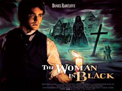 the woman in black