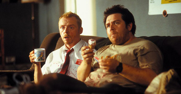 shaun of the dead zombies